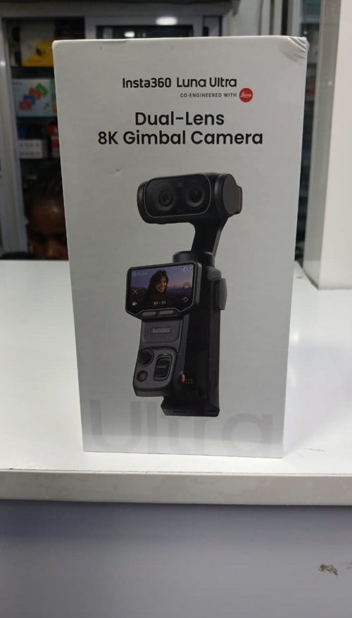 Insta360 Luna Ultra dual-lens 8K gimbal camera packaging